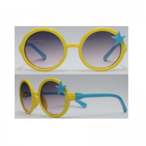Nieuwe modieuze kinderen plastic zonnebril, pak voor meisjes, verschillende kleuren zijn beschikbaar
