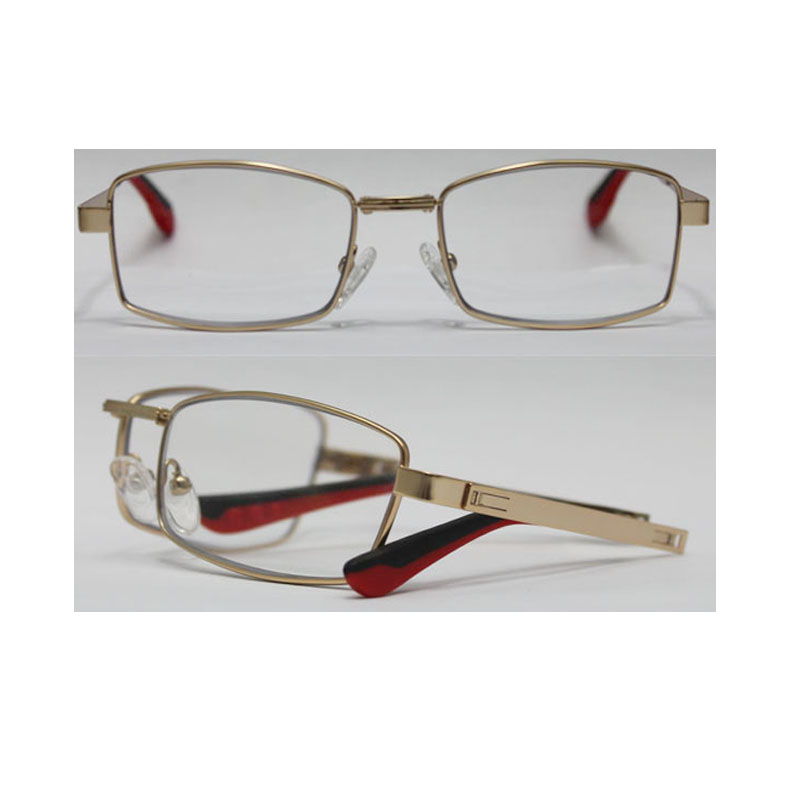 Unisex nieuwste opvouwbare leesbril met metalen poten, AC-lens, CE- en FDA-normen,